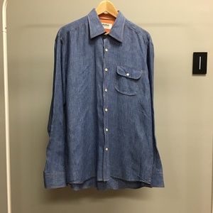 Agave Men's Denim Button Up